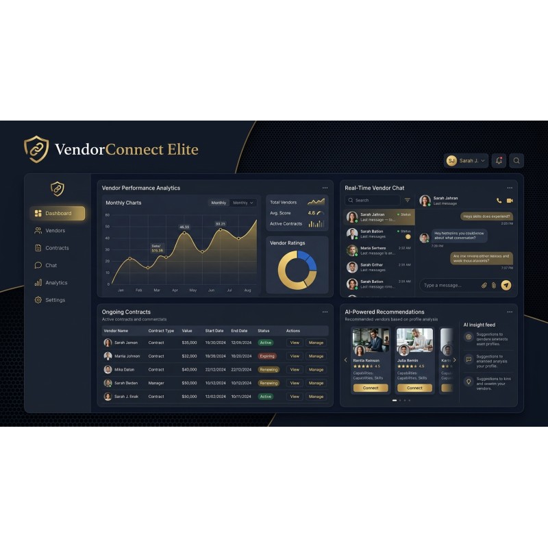 VendorConnect Elite | Luxus Event Anbieter Management | Agor