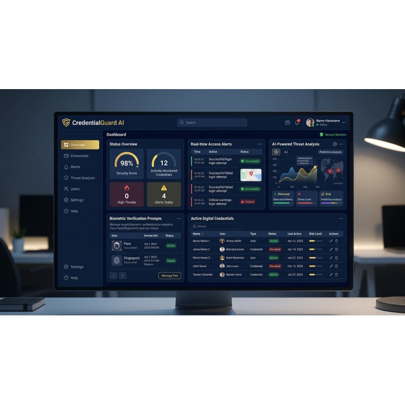 CredentialGuard AI | Sécurité VIP & Contrôle d'Accès | Agora