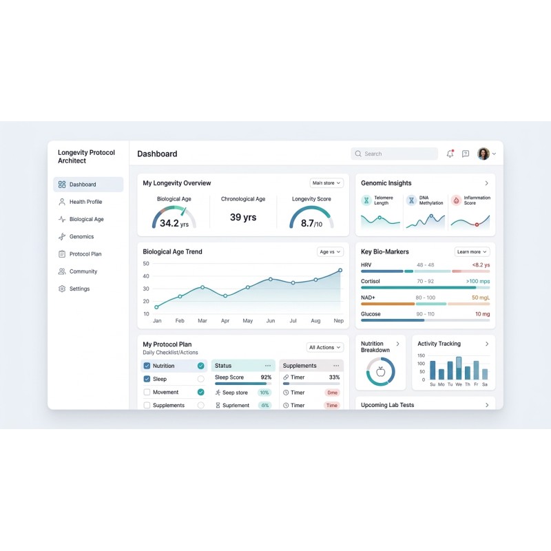 Personalized Longevity & Healthspan Optimization | Agora Apps