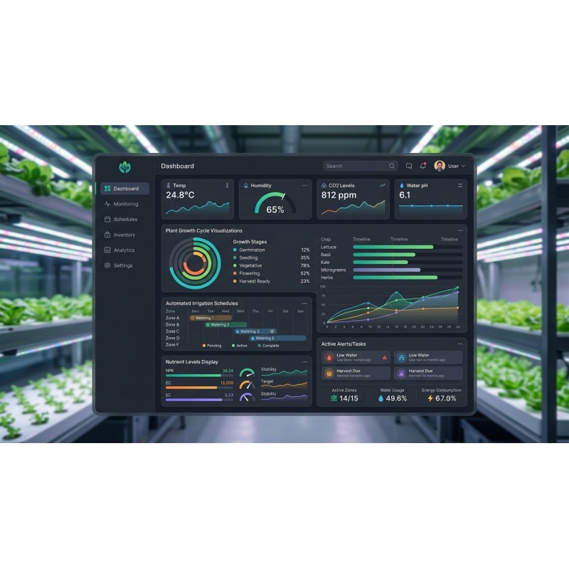 Urban Canopy Command | Gestion Ferme Verticale Précision | A