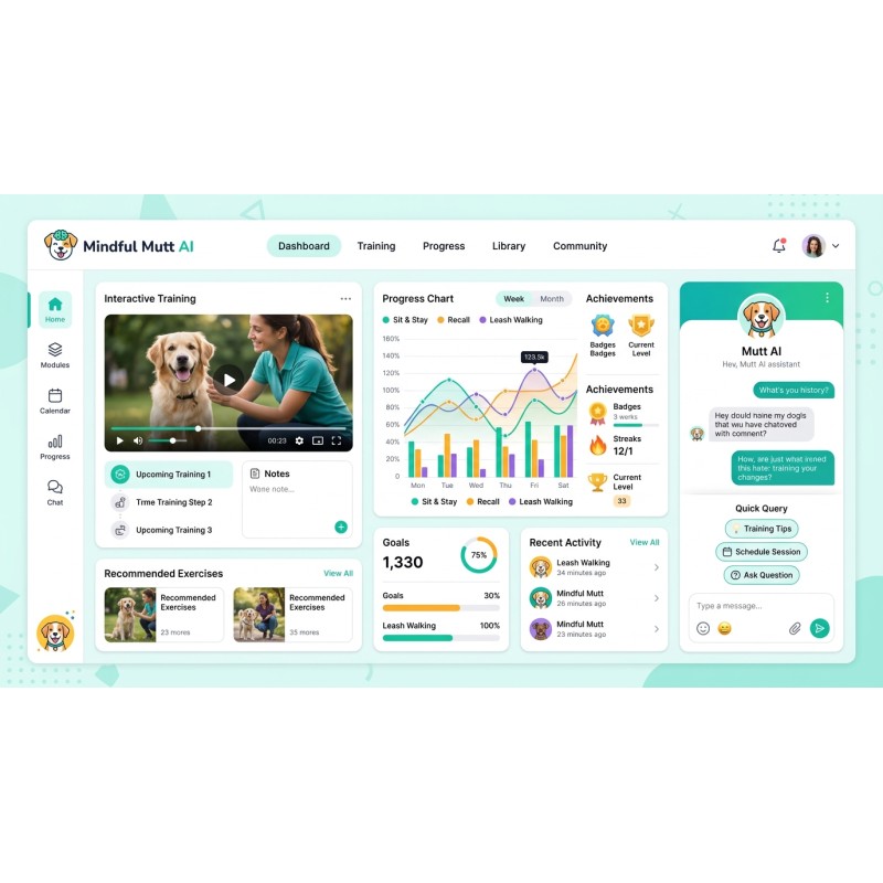 Mindful Mutt AI | Smartes Haustier-Training | Agora Apps