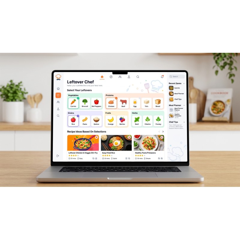 Leftover Chef - Zero-Waste Recipe Planner Offline | Agora Apps