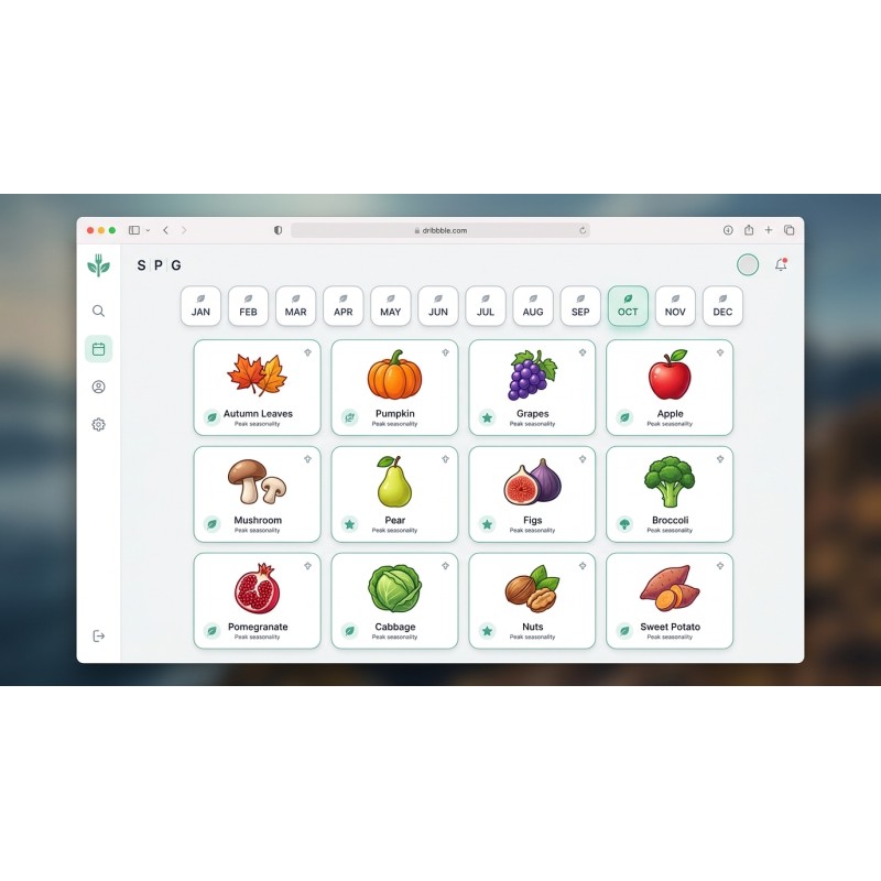 Seasonal Plate Guide - Offline Local Produce Guide | Agora Apps