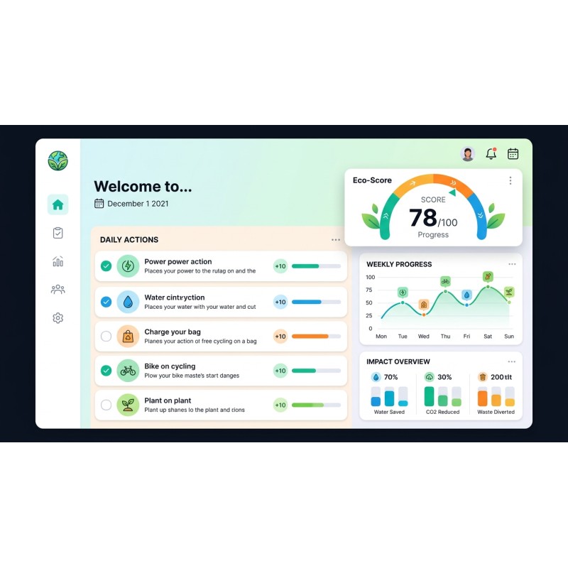 EcoHabit Scorecard - Offline Eco-Friendly Habit Tracker | Agora Apps