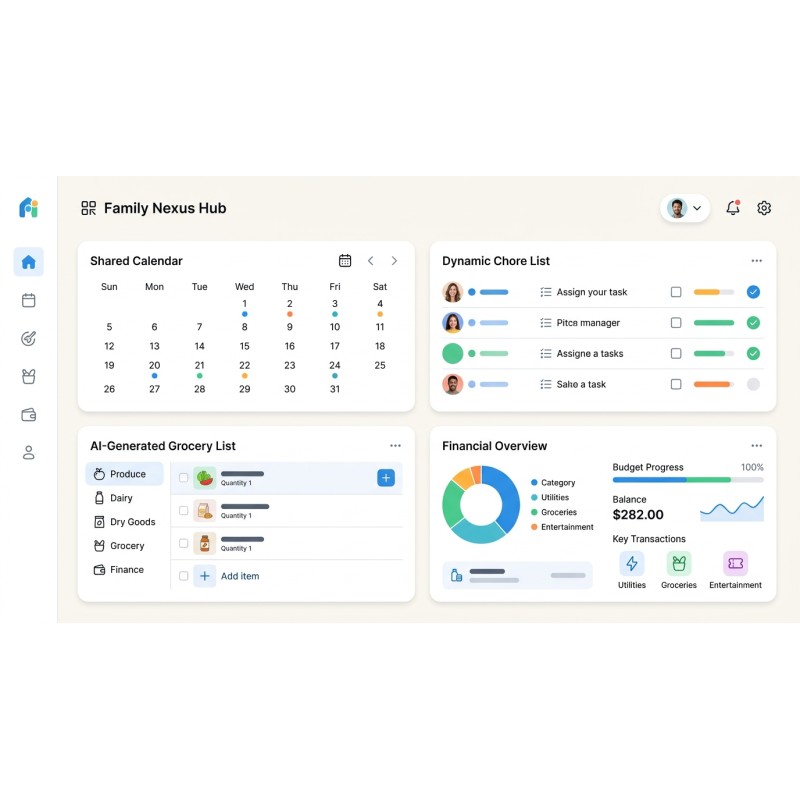 Premium Family Management Dashboard | Agora Apps