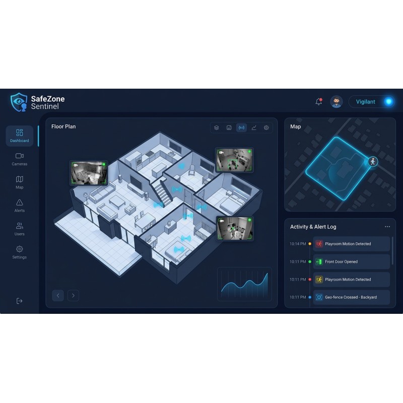 Smart Home Child Security CRM | Agora Apps