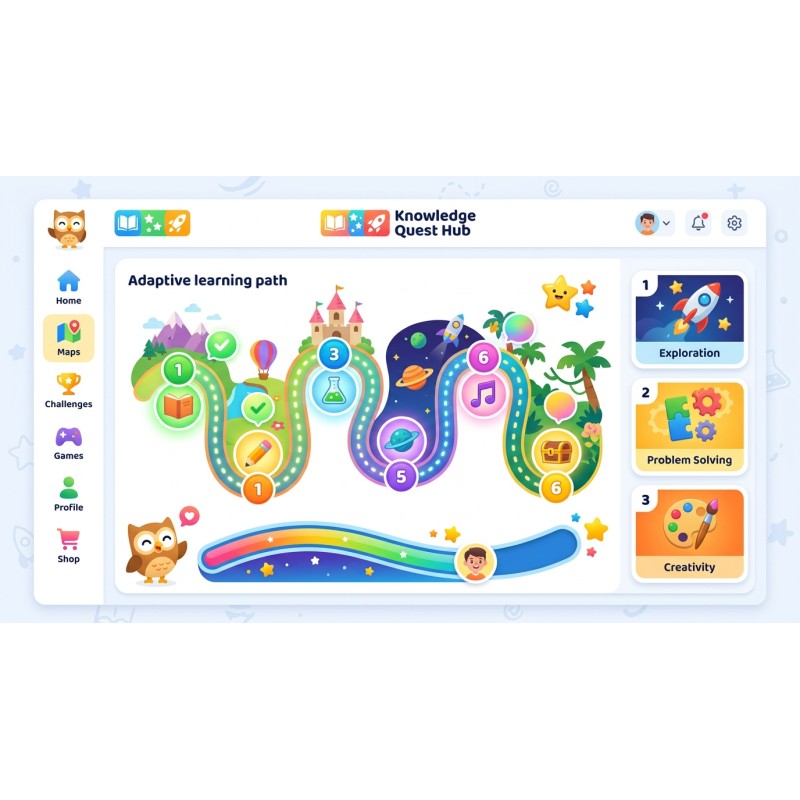 AI Adaptive Learning Portal for Kids | Agora Apps