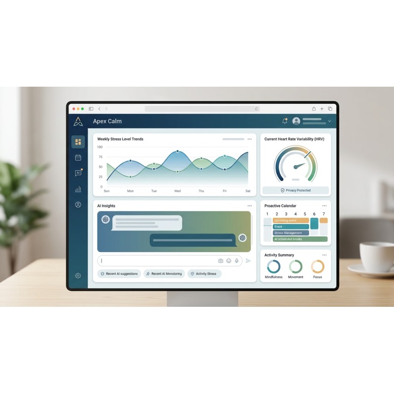 Apex Calm | Executive AI Stress Coach | Agora Apps