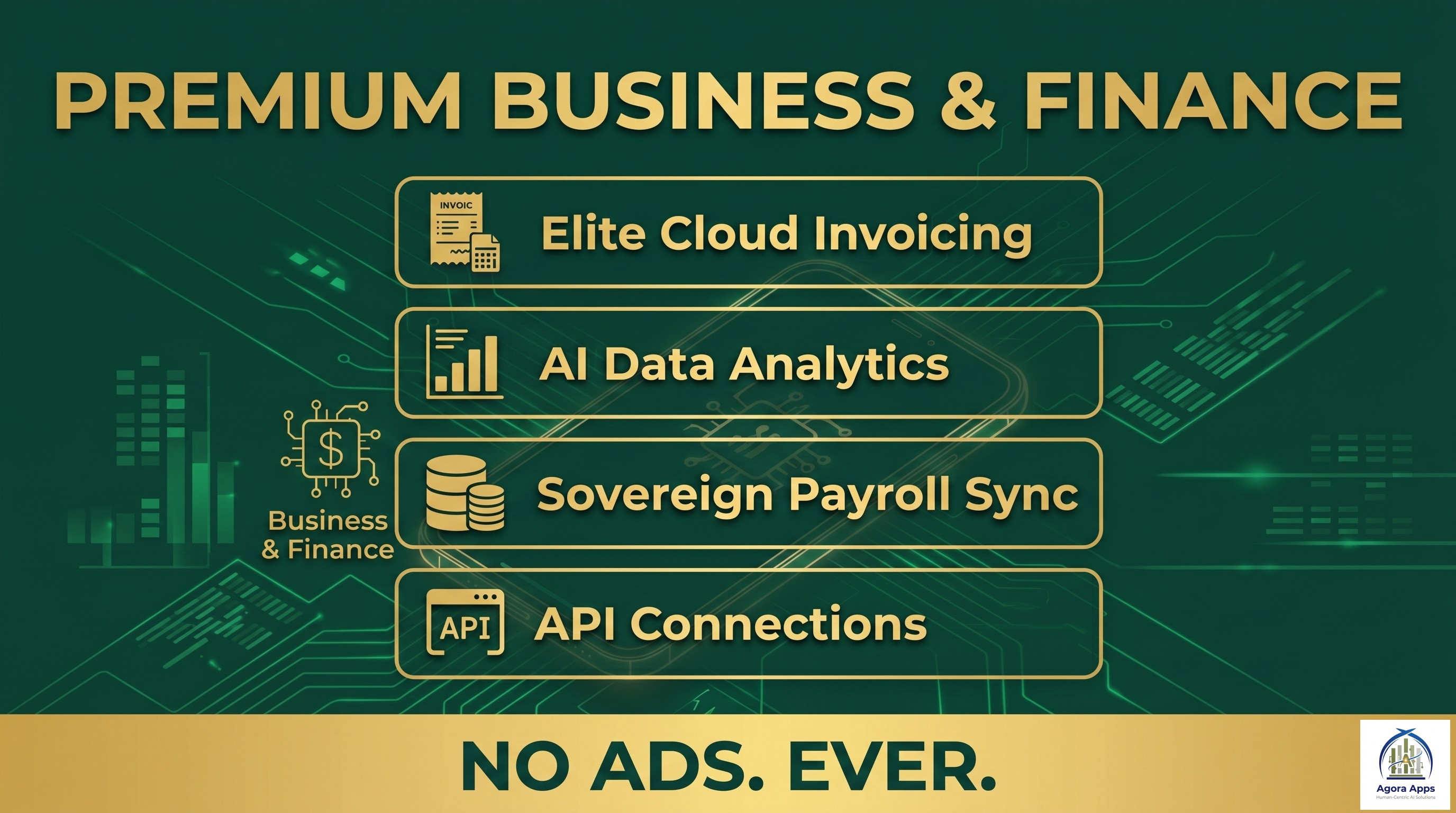Premium Business & Finance Hero