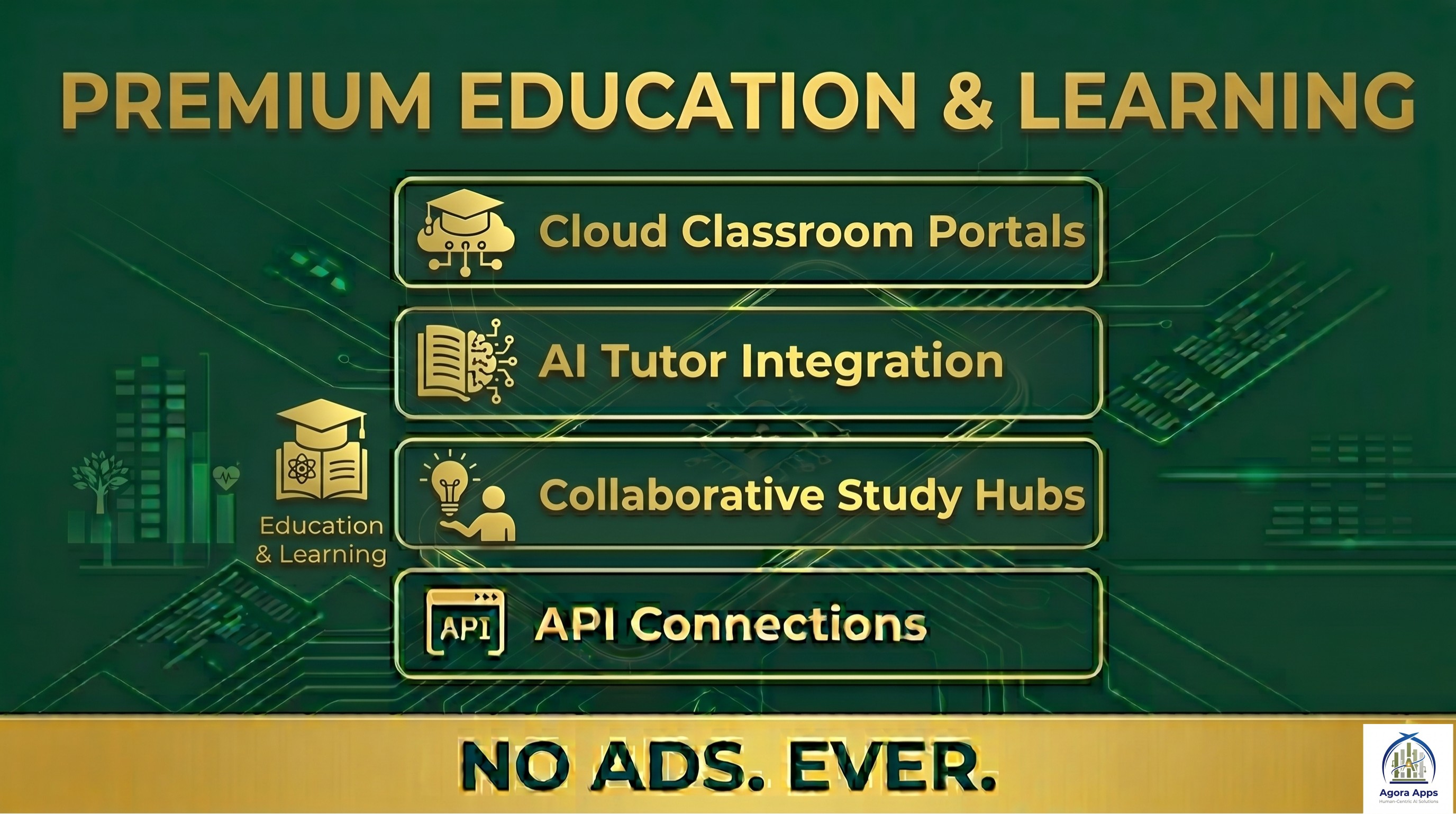 Premium Education & Learning Hero