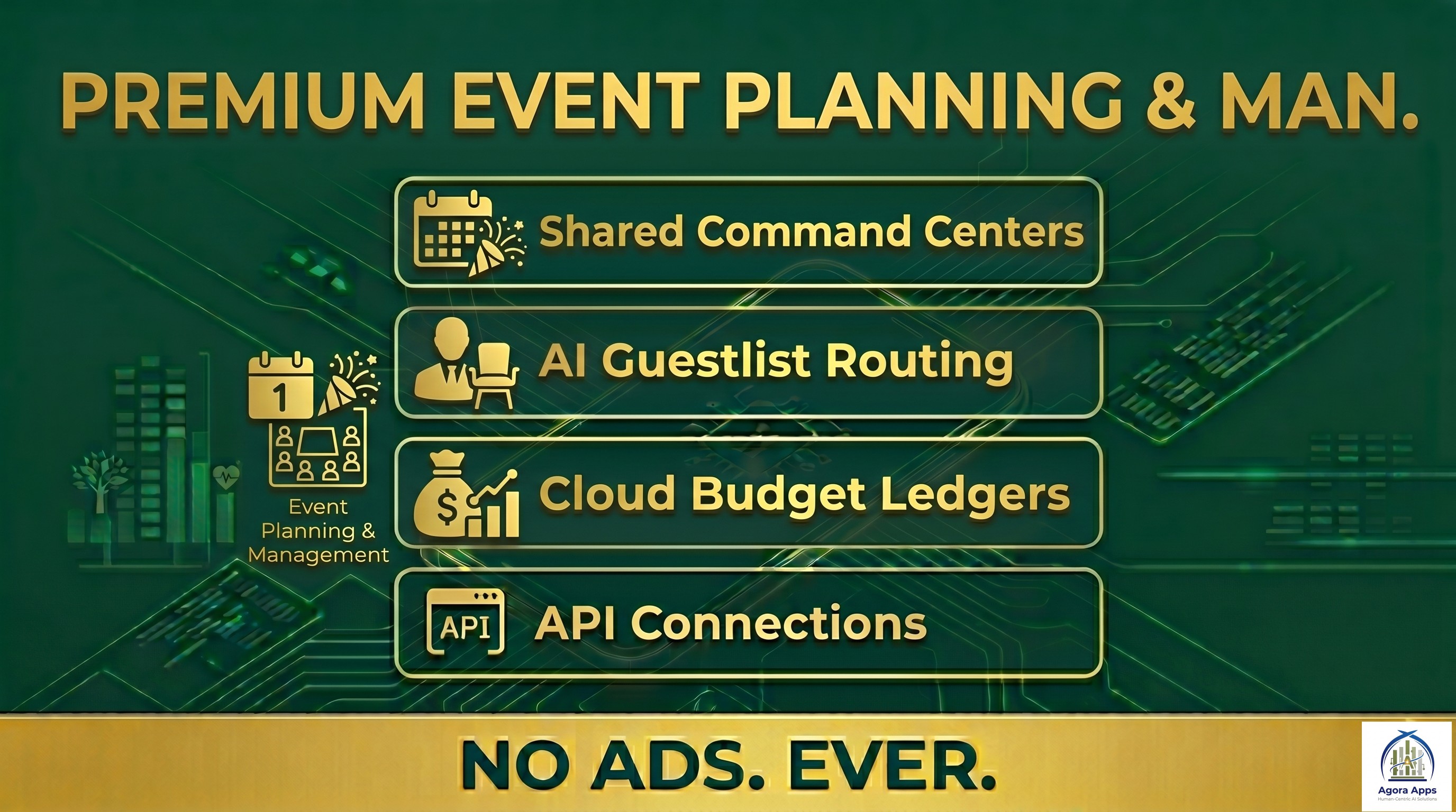 Premium Event Planning & Management Hero
