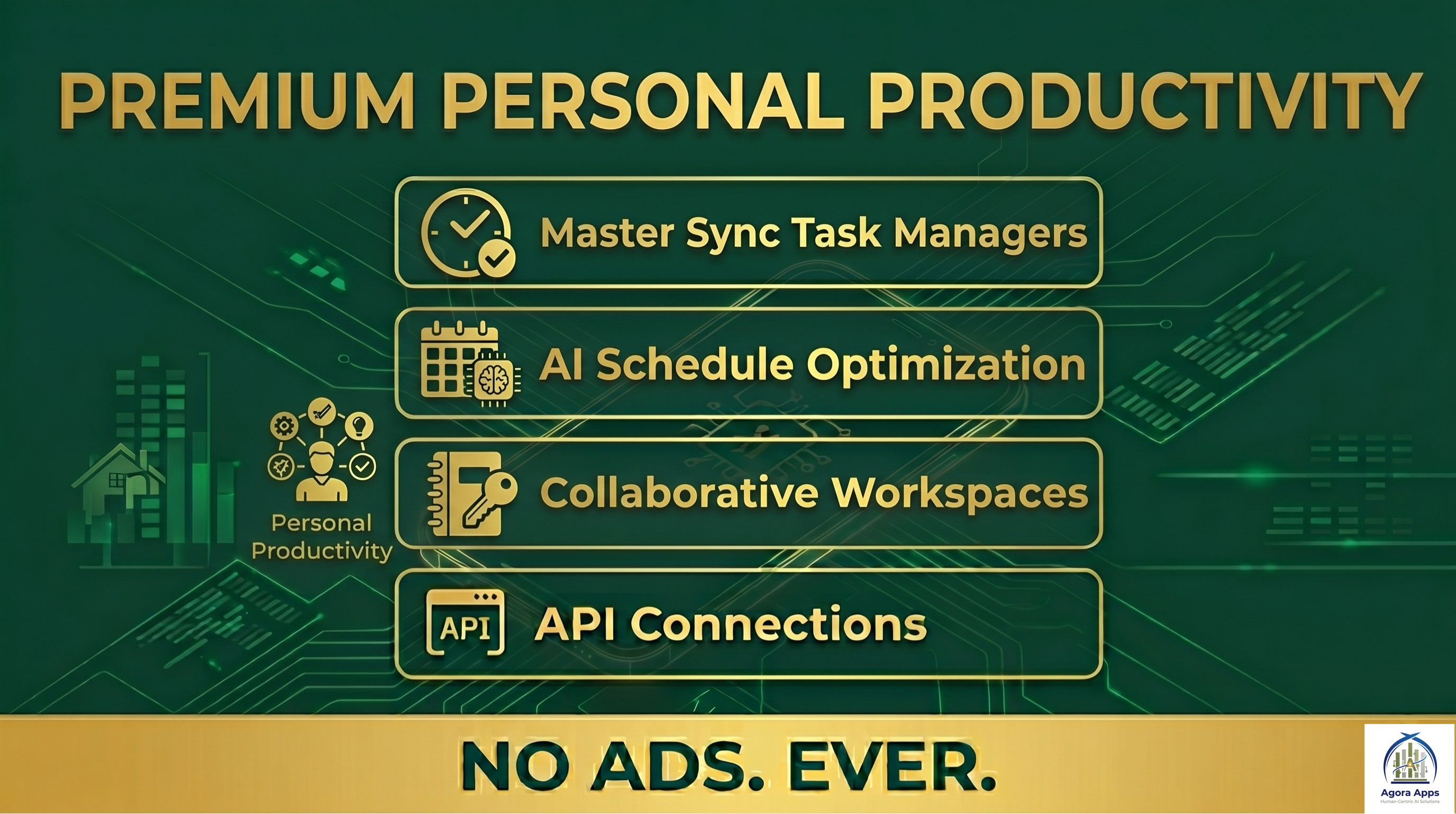 Premium Personal Productivity Hero