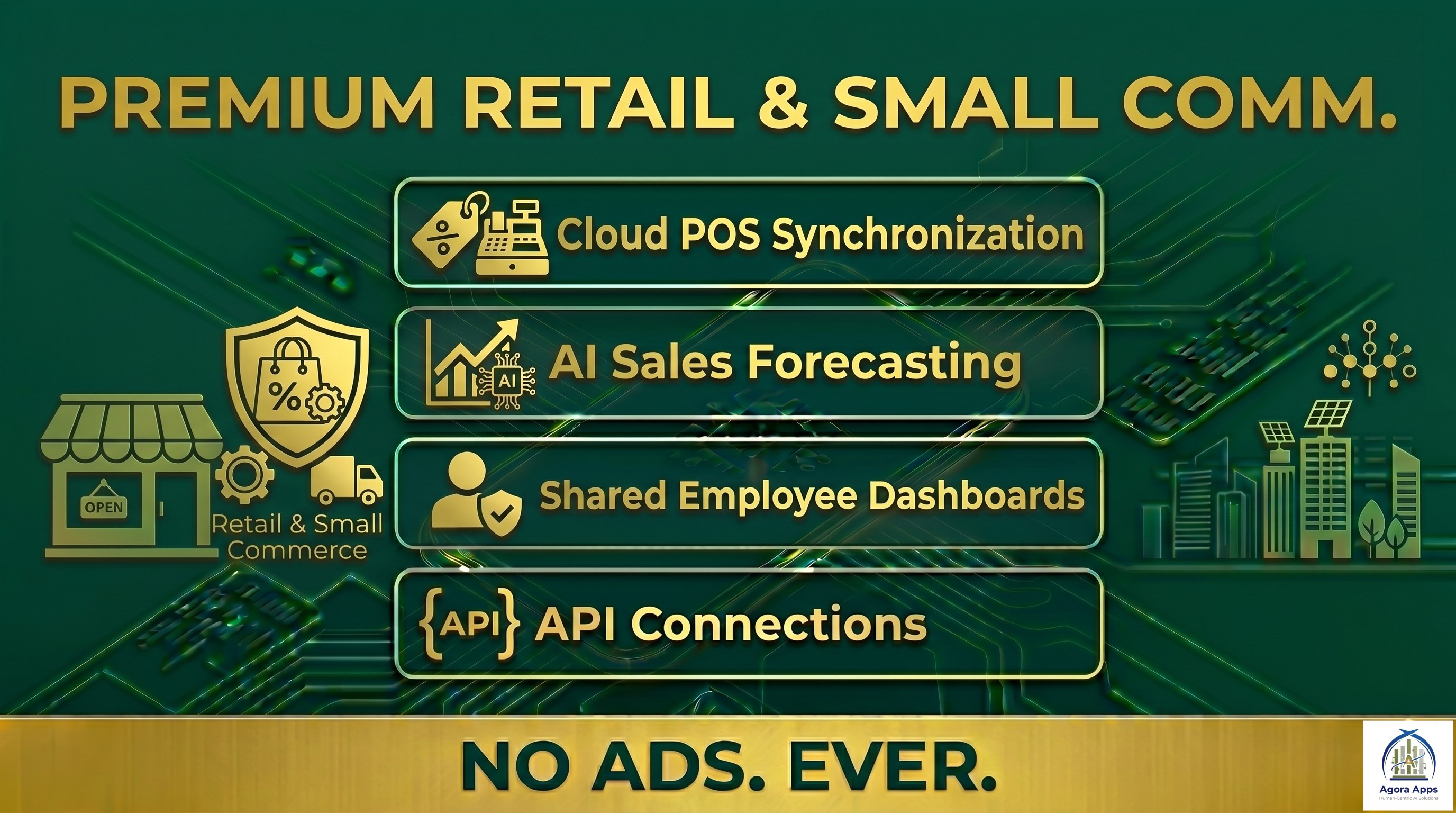 Premium Retail & Small Commerce Hero